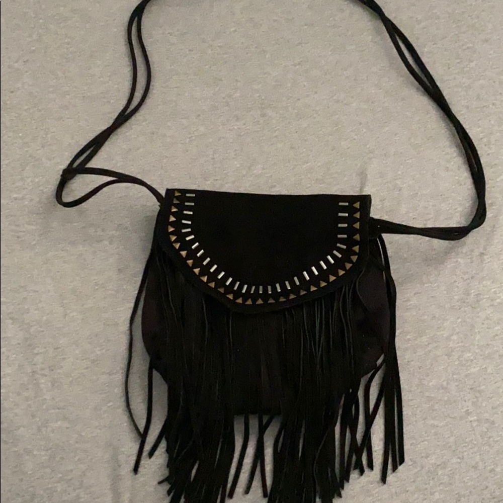 Black crossbody bag